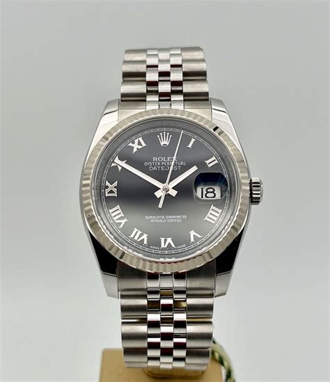 rolex date just uomo con numeri romani|rolex datejust 36 mm.